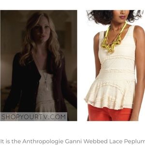 FINAL SALE! ASO Caroline Forbes Anthropologie Ganni Tank. Price Firm.